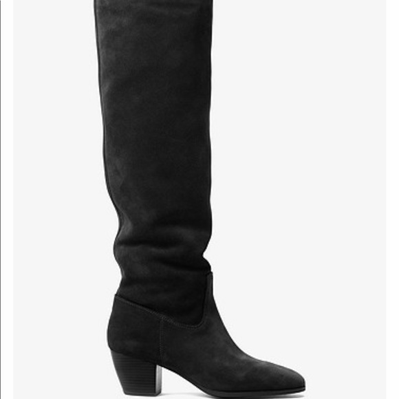Michael Kors knee high suede boots - Picture 5 of 5